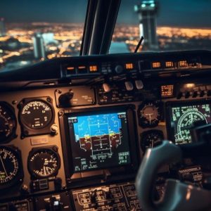 panel sentuh yang digunakan dalam Navigasi dan Penerbangan